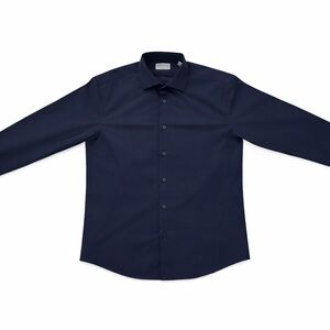 Perry Ellis Navy Dress Shirt